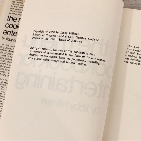 Vintage cookbook for entertaining - Picture 3 of 12